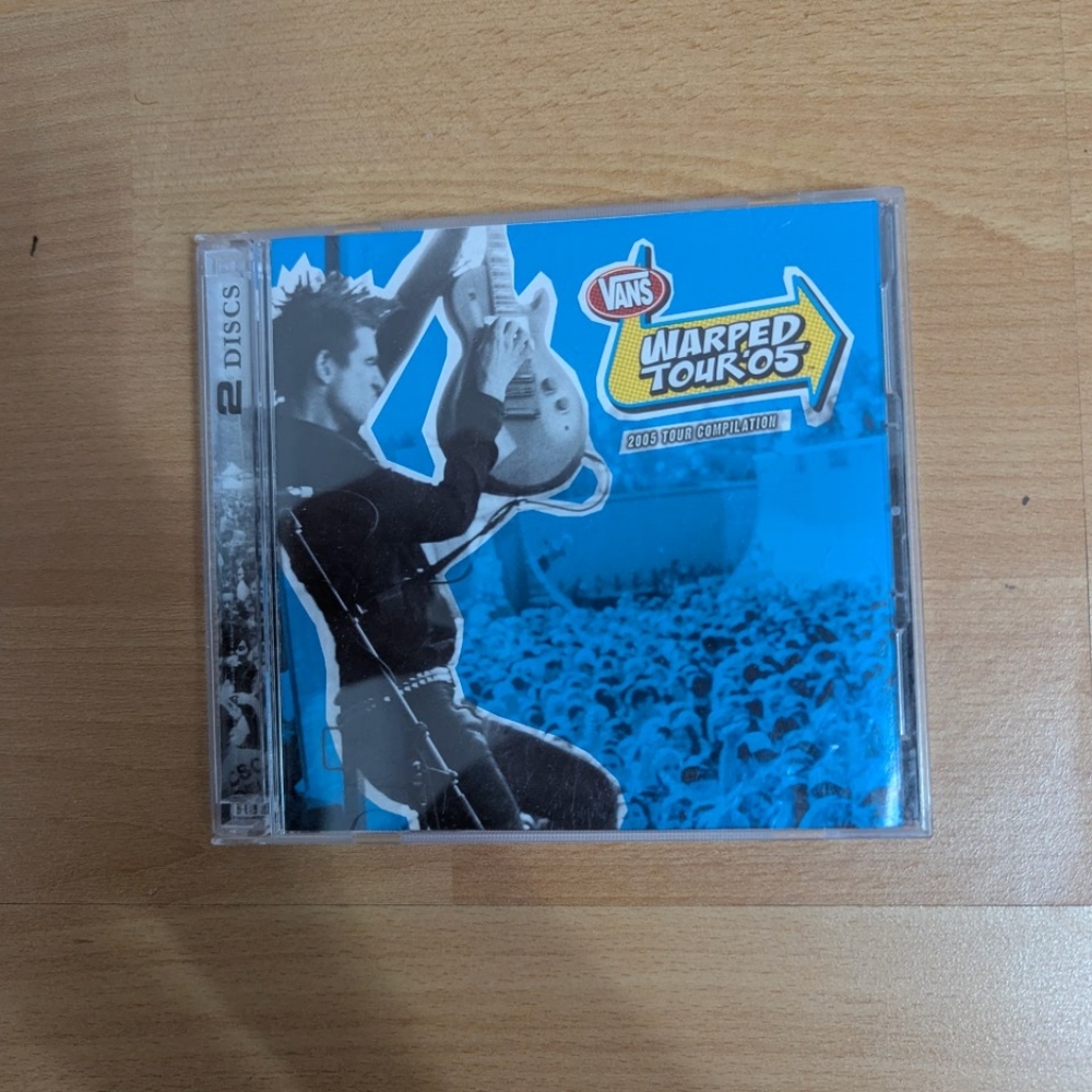 Vans Warped Tour '05 CD - Blue and Black